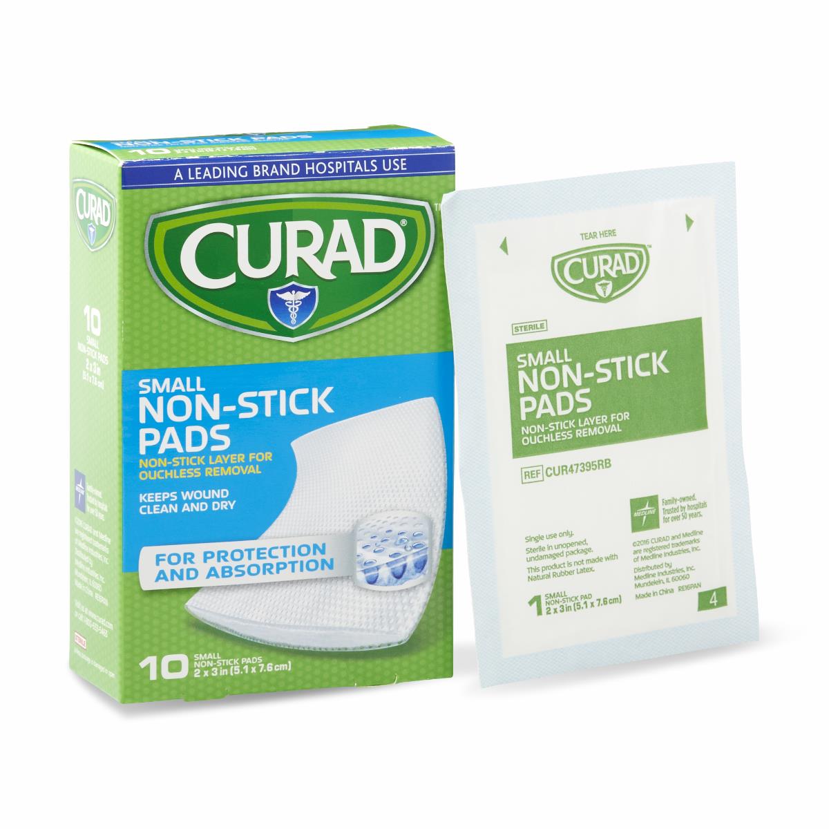 CURAD Sterile Nonstick Pads