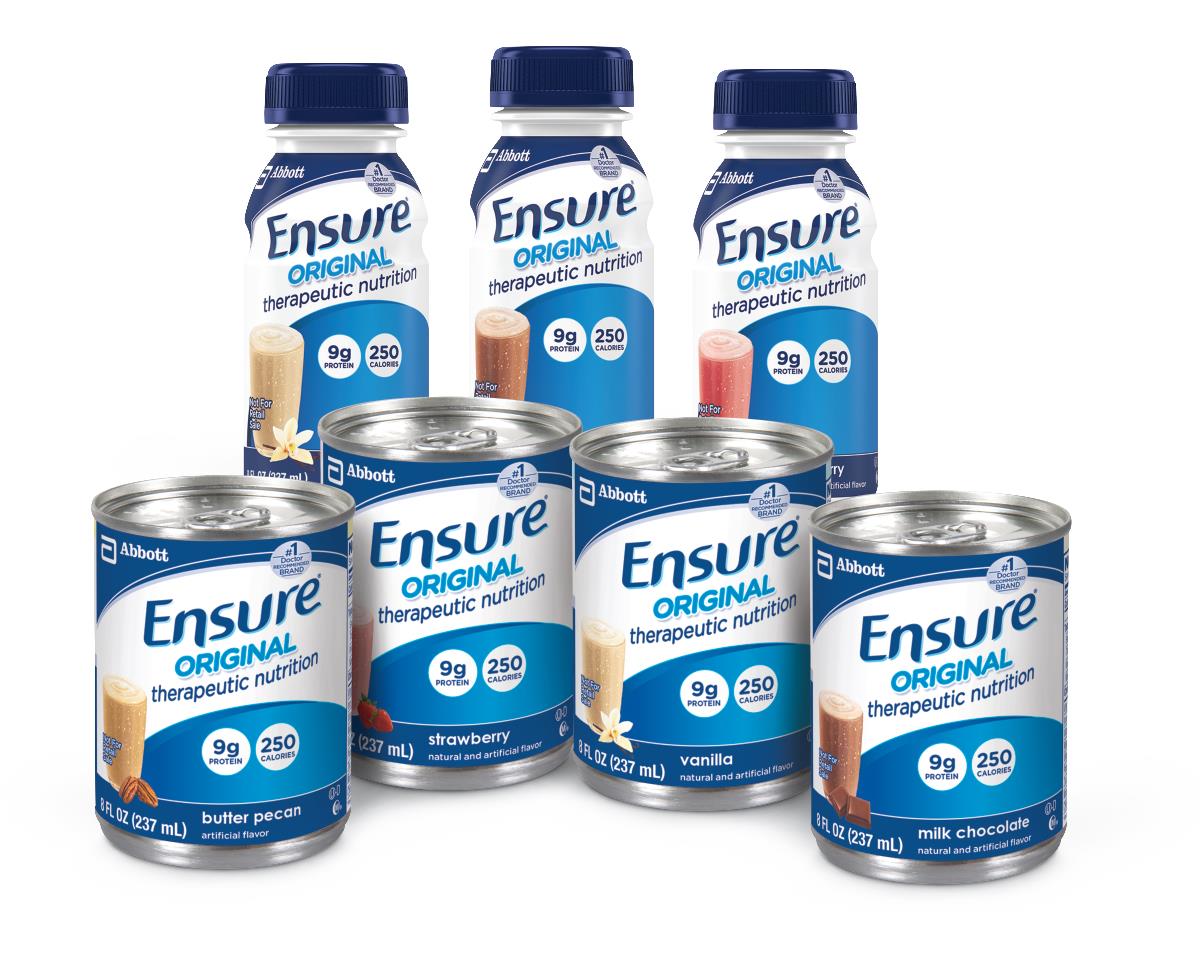 Ensure Original and Therapeutic Nutrition Shakes