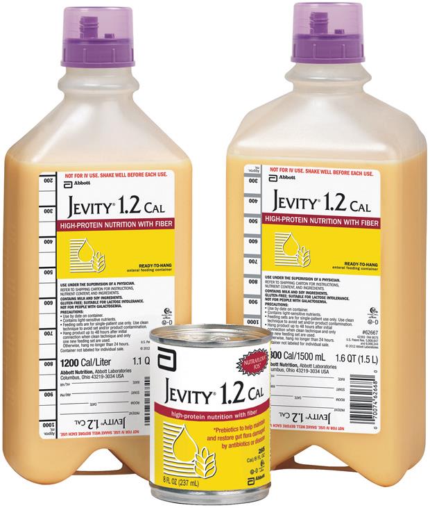 Jevity 1.2 Cal Nutrition Ready-to-Hang Feeding Tube Formula