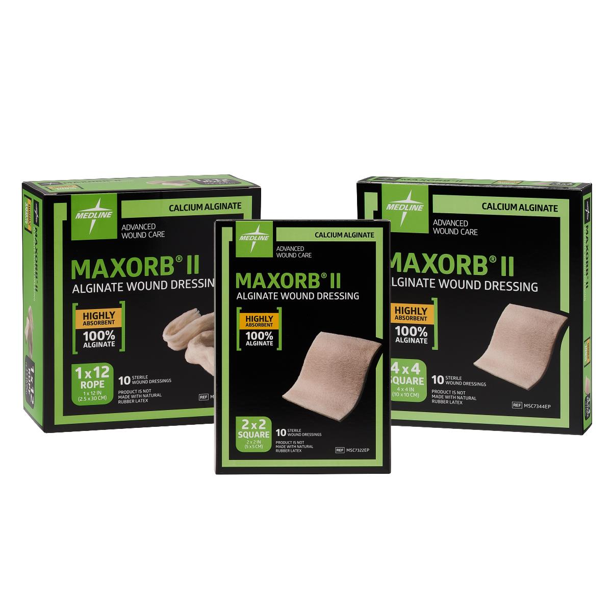 Maxorb II Alginate Wound Dressings