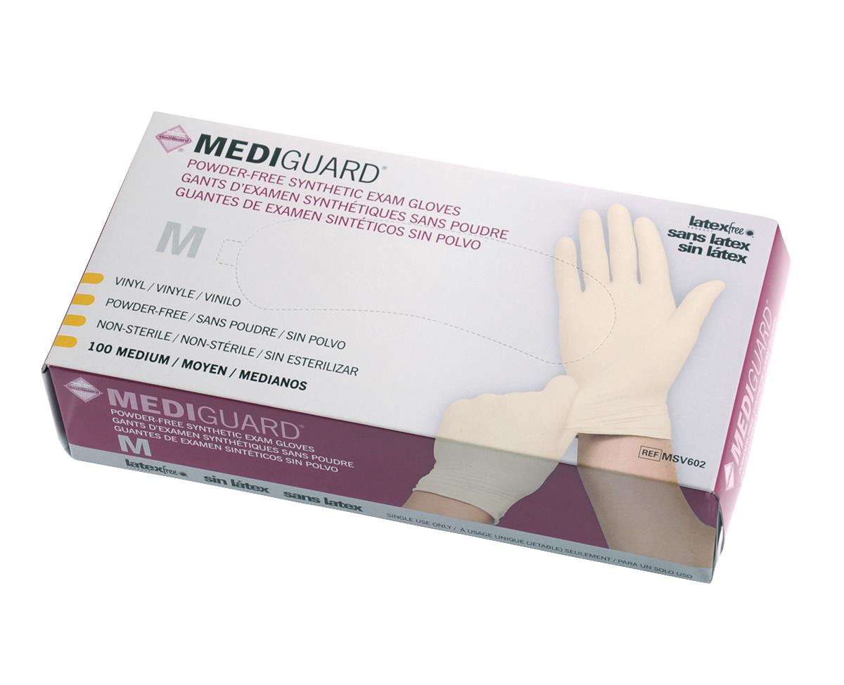 MediGuard Stretch Vinyl Synthetic Exam Gloves
