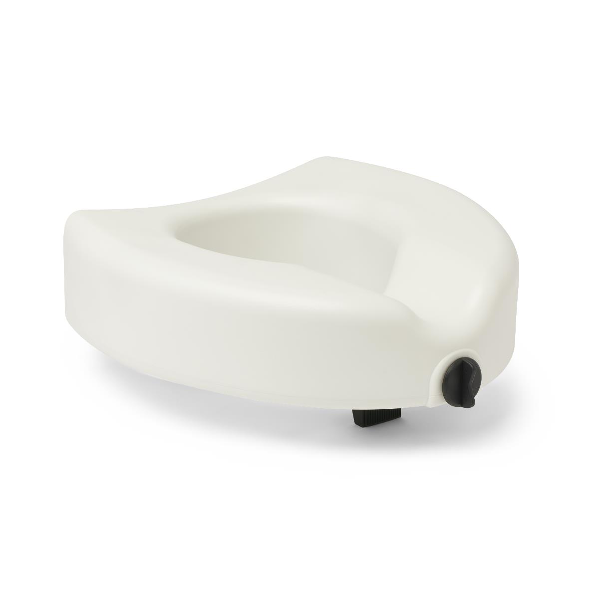 Medline Microban Raised Locking Toilet Seat