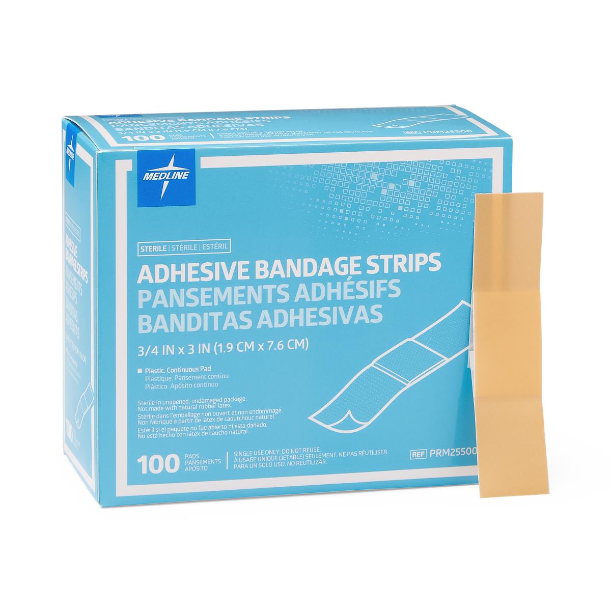 Medline Plastic Adhesive Bandages
