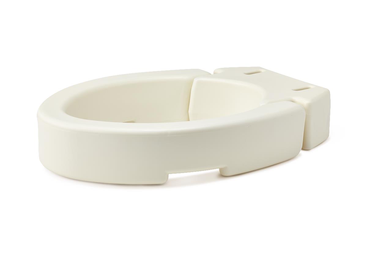 Medline Raised Hinged Toilet Seat