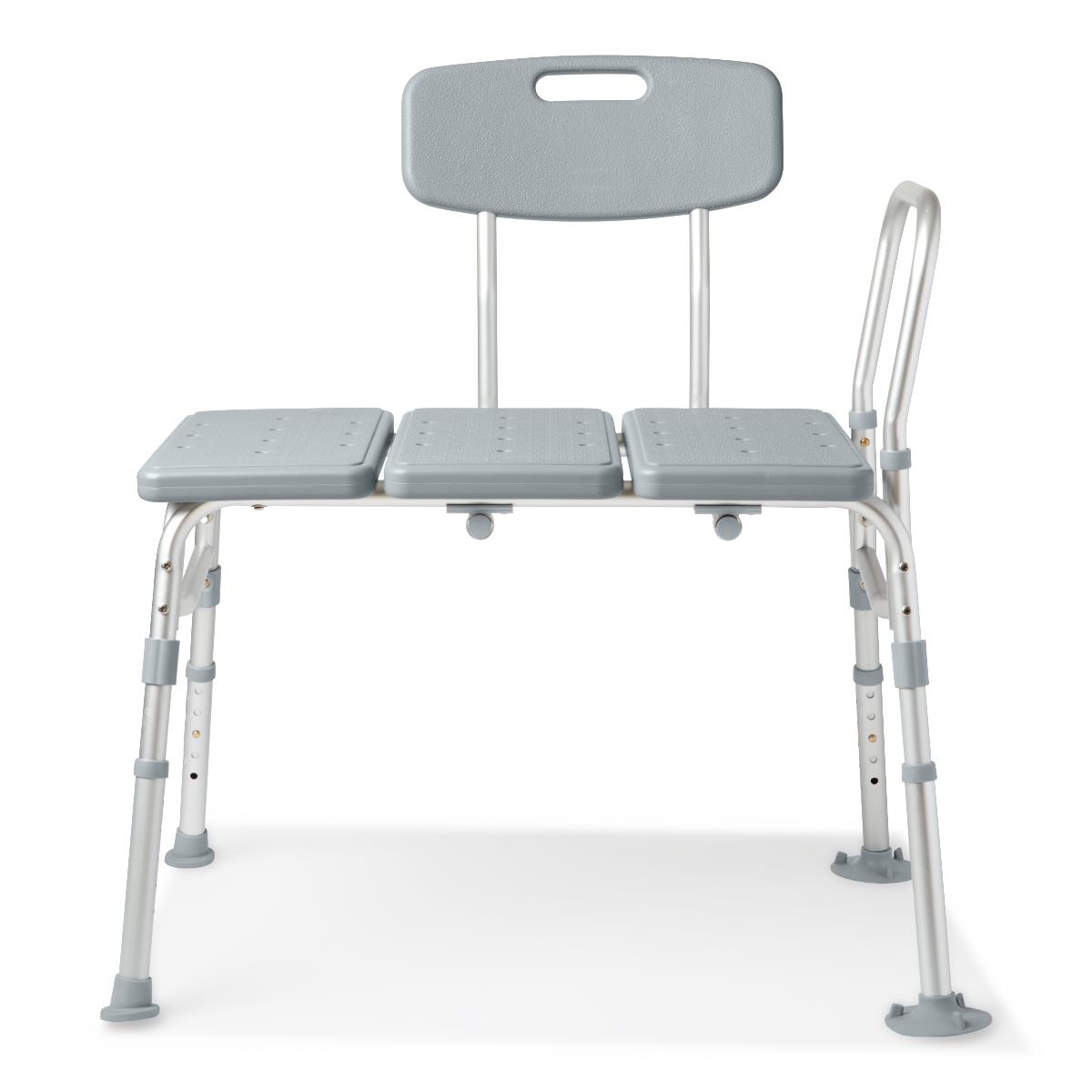 Medline Transfer Bench with Backrest