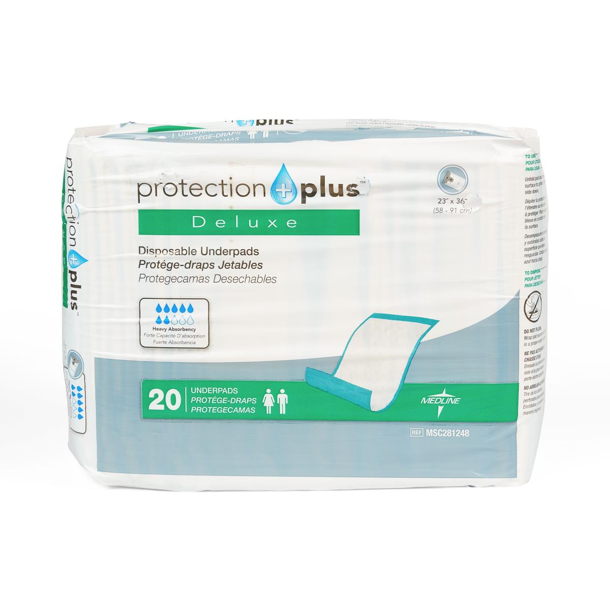 Protection Plus Disposable Underpads