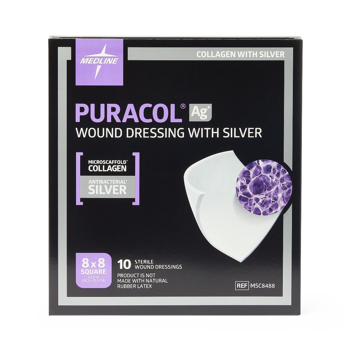 Puracol Ag+ Silver Collagen Wound Dressings