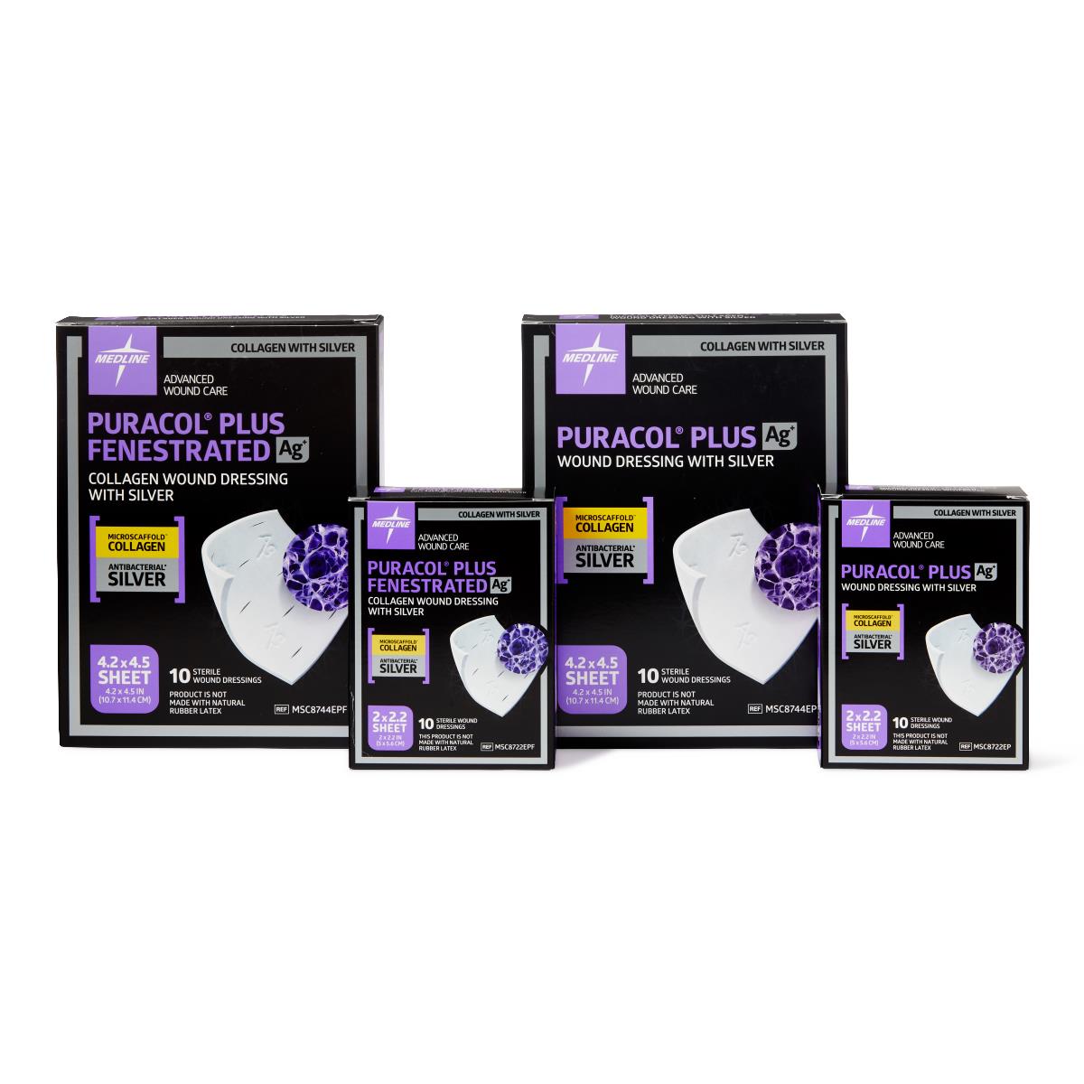 Puracol Plus Ag+ Silver Collagen Wound Dressings