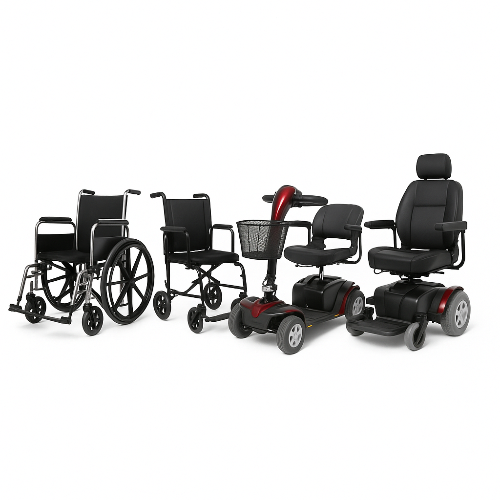 All Wheelchairs & Power mobility