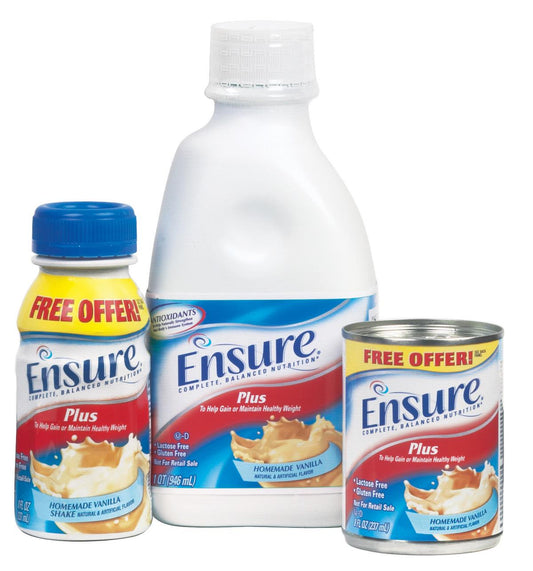 Ensure Plus Therapeutic Nutrition Shakes