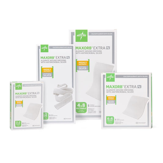 Maxorb Extra Ag+ CMC/Alginate Wound Dressings