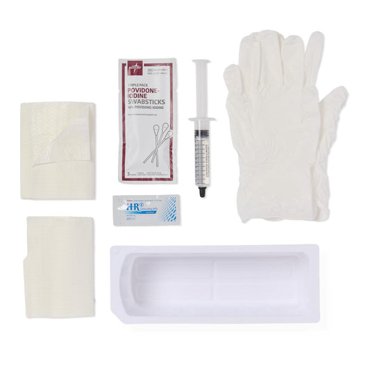 Medline Foley Catheter Insertion Trays with Syringe