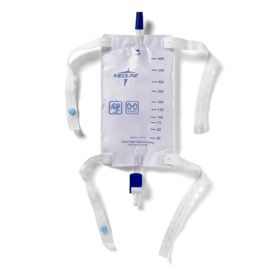 Medline Leg Bag with Flip Drain