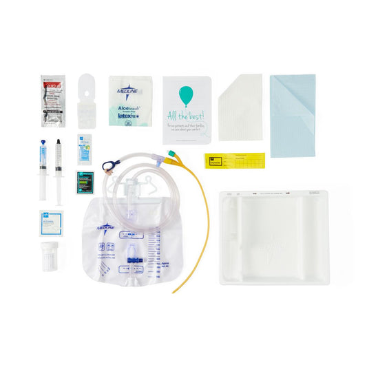 SimplyLatex Total 1-Layer Foley Catheter Trays